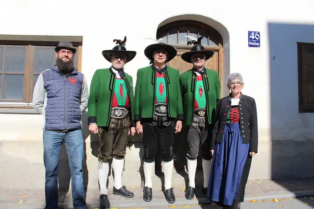 Stefan, Alois, Reinhard, Hans und Gisella