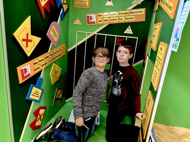 Die Kinder lernten bei der interaktiven Ausstellung einiges über das Thema Energie. | Foto: MeinBezirk/Helmut Riedl