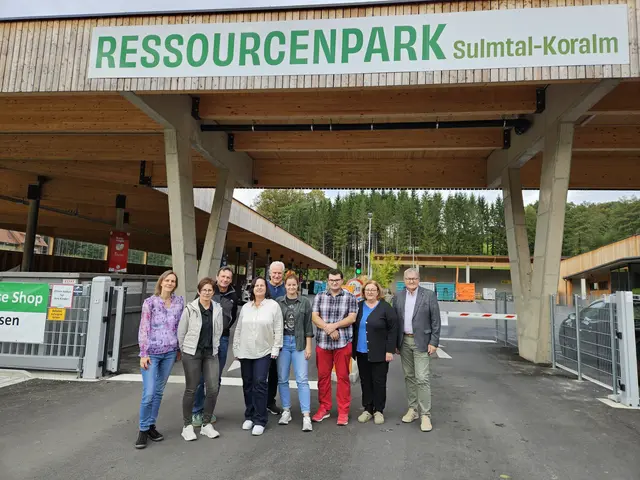 Die Pädagoginnen und Pädagogen waren beeindruckt von den vielfältigen Möglichkeiten im Ressourcenpark Sulmtal-Koralm. | Foto: AWV Deutschlandsberg