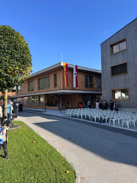 Das neue Kindergartengebäude kann sich sehen lassen.  | Foto: privat