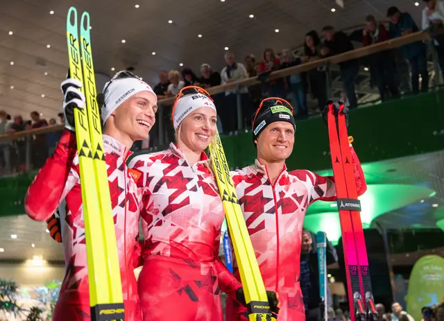 Johannes Lamparter, Lisa Hauser, Mika Vermeulen und Co. gehen mit Löffler-Garnituren ins neue Jahr. | Foto: GEPA
