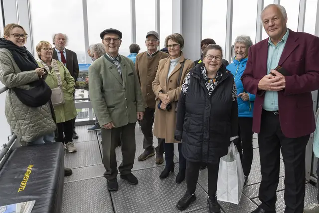 Die freiwilligen Helfer des Kurioseums in Purgstall an der Erlauf auf Tour in St. Pölten | Foto: Kurioseum Purgstall