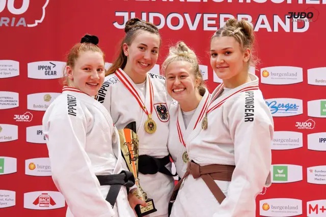 Tina Neuhauser wurde dritte. | Foto: Sanjindo/Judo Austria