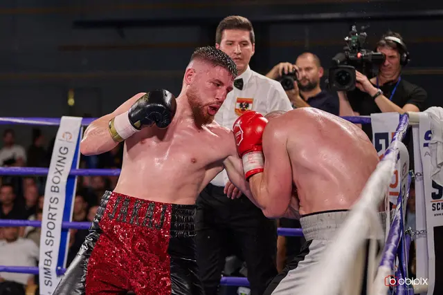 Bernardin Jakaj wechselt extra die Gewichtsklasse: Vom Halbschwer- ins Supermittelgewicht.  | Foto: Simba Sports 