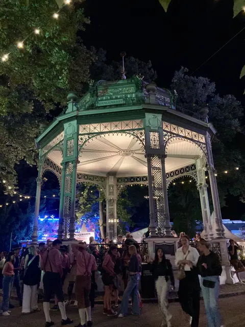 Ein wunderschönes Plätzchen in Krems, vor allem für Feste: der Stadtpark, mit seinem Pavillon, im Herzen der Stadt | Foto: em