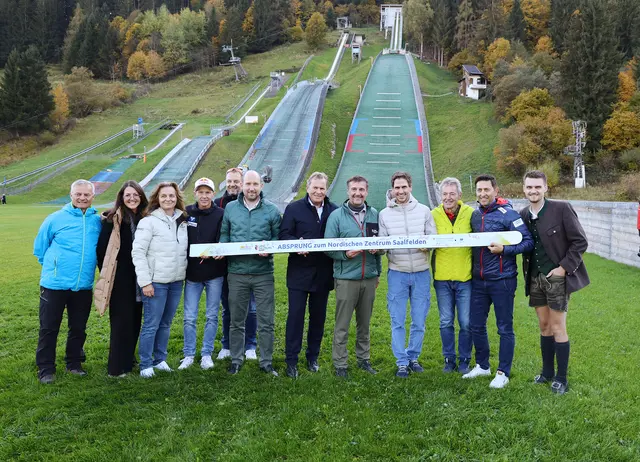 Zahlreiche Persönlichkeiten aus Politik und Sport waren bei den österreichischen Meisterschaften in Saalfelden mit dabei. | Foto: Stadtgemeinde Saalfelden