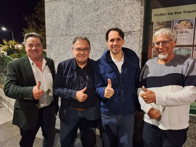 Daumen hoch - von den "Freiheitlichen" zum Event trotz Absagen! | Foto: Privat