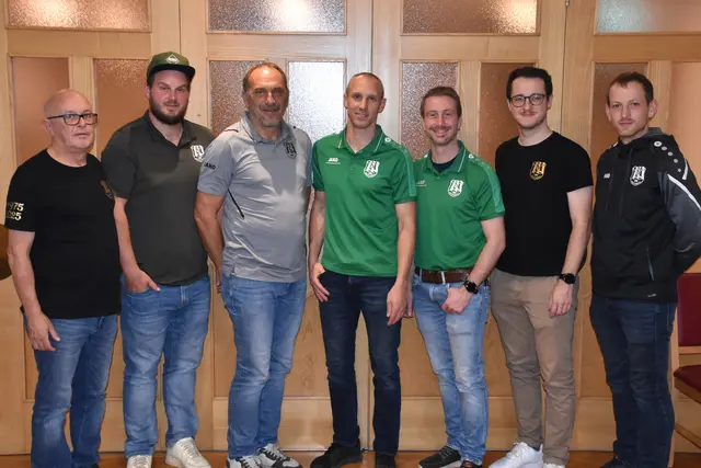 Der Hauptvorstand des UFC Miesenbach: Kalr Maderbacher, Armin Goldgruber, Johann Fischer,Johann Buchegger, Manfred Schickbichler, Florian Schneeflock, Thomas Heil