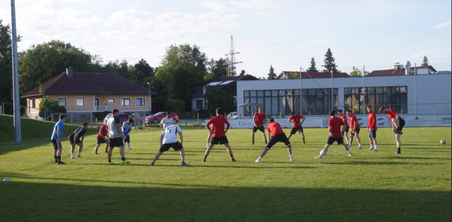 Bei der letzten Gemeinderatssitzung ging es um die Flutlichtanlage für die Traisentalarena und ungeklärte Probleme. | Foto: Müller