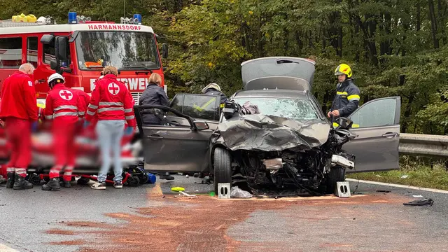 Notarztteams und Hubschrauber sorgten für die schnelle medizinische Versorgung der Opfer. | Foto: Feuerwehr