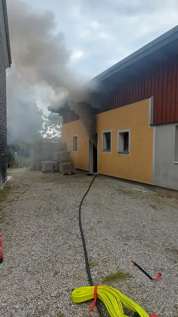Brand in Neukirchen | Foto: FF Neukirchen