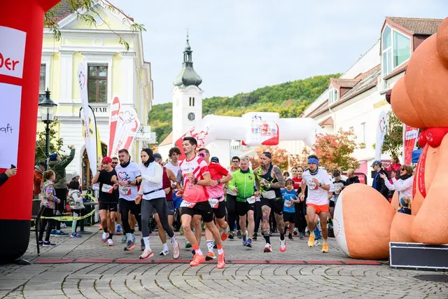 Beim Herzlauf Niederösterreich nahmen insgesamt 363 Läuferinnen und Läufer teil. | Foto: Moser & Max Slovencik
