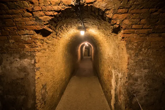 In Wien gibt es einige schaurige Orte, die gerade rund um Halloween darauf warten, besichtigt zu werden. Das Foto zeigt die Katakomben unter dem Stephansdom. | Foto: Juerg Christandl / KURIER / picturedesk.com
