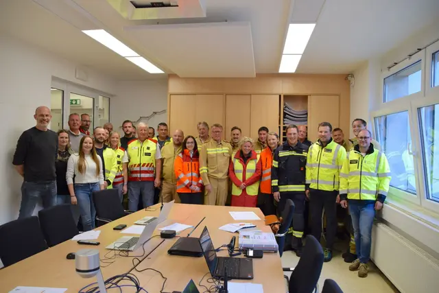 Ein Impression von der groß angelegten Einsatzübung am 11. Oktober 2025 im Katschbergtunnel, auf der A10 Tauernautobahn. | Foto: (c) Rotes Kreuz Salzburg