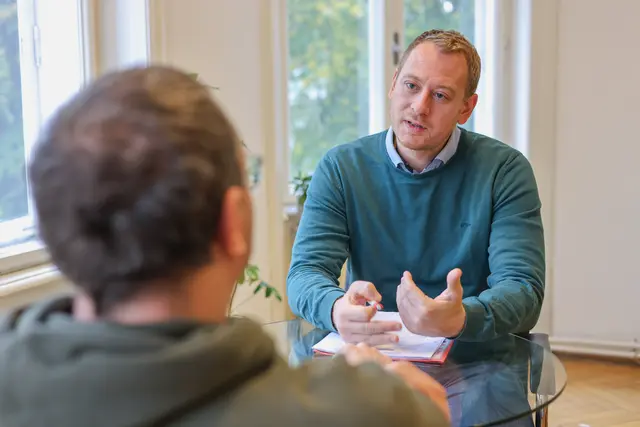 Spitzenkandidaten Max Zirngast möchte mit der KPÖ den Einzug in den St. Pöltner Gemeinderat schaffen. | Foto: KPÖ