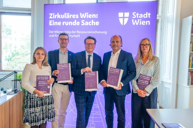 Unter dem Titel "Zirkuläres Wien - eine runde Sache" setzt die Stadtregierung Maßnahmen im Bereich Ressourcenschonung. | Foto: Valentina Marinelić/MeinBezirk
