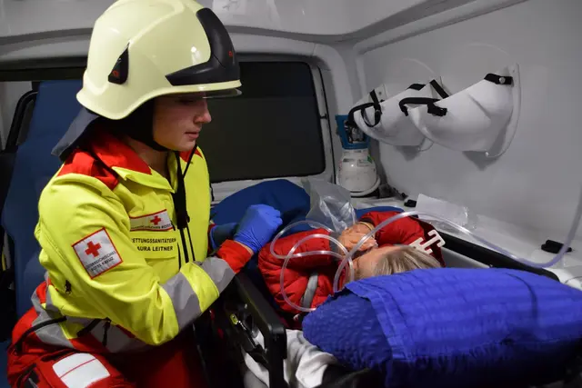 Ein Impression von der groß angelegten Einsatzübung am 11. Oktober 2025 im Katschbergtunnel, auf der A10 Tauernautobahn. | Foto: (c) Rotes Kreuz Salzburg