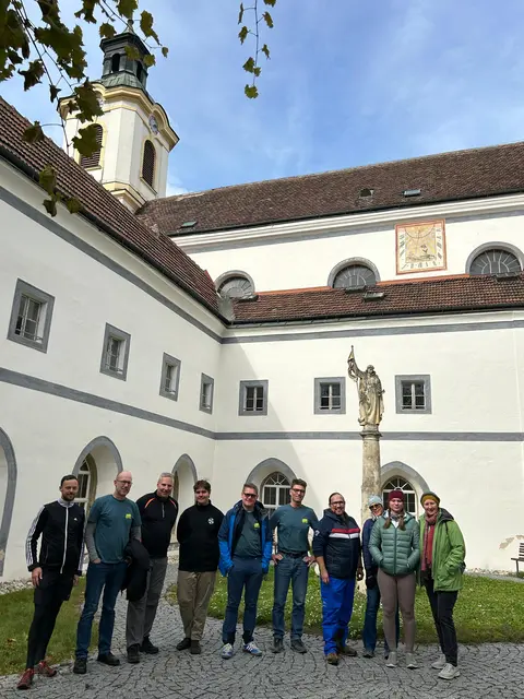Erste Rad-Wallfahrt der Radlobby und Pfarre Purkersdorf ins Franziskanerkloster in Maria Enzersdorf | Foto: Radlobby Purkersdorf