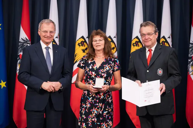 Bernadette Reiter hat bereits 50 Mal eine Blutspende abgegeben.  | Foto: LandOö/MM