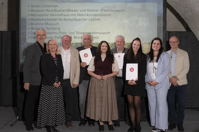Das Österreichische Post- und Telegraphenmuseum Eisenerz erhielt im Rahmen des 36. Österreichischen Museumstages zum zweiten Mal das Österreichische Museumsgütesiegel. | Foto: Postmuseum Eisenerz
