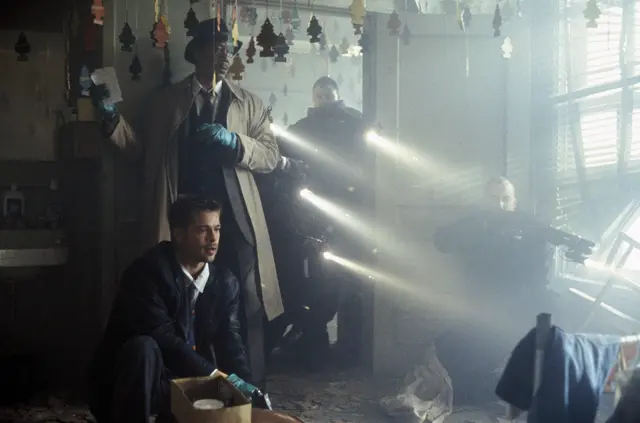 Se7en (aka "Seven"). Mit Brad Pitt, Morgan Freeman. | Foto: mptv / picturedesk.com