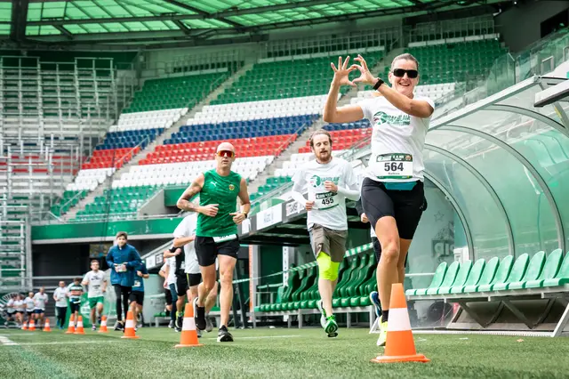 Die Schlussrunde führte durchs Allianz Stadion: Ein unvergessliches Erlebnis! | Foto: SK Rapid | Widner