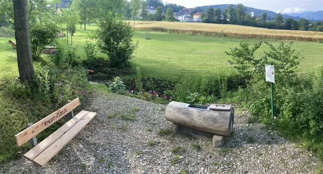 Das Armbad beim Schlossteich lädt ein zum Verweilen. | Foto: Seebacher