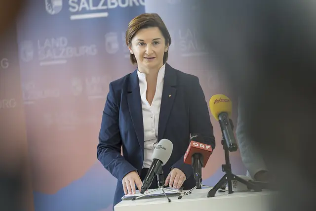 Im Bild: Landeshauptfrau-Stellvertreterin Marlene Svazak  | Foto: Land Salzburg/Neumayr/Leopold