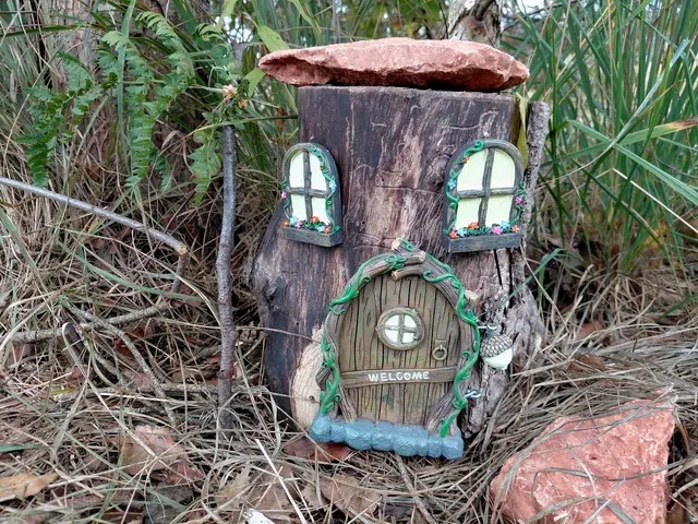 Wieder ein kleines Haus von Kindern gebastelt.  | Foto: H.Bachinger