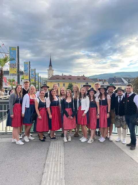 Auch beim Villacher Kirchtag ist die Zech natürlich zu Besuch. | Foto: Zechgemeinschaft Föderlach