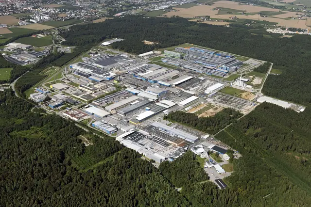 Luftaufnahme der AMAG in Ranshofen. | Foto: AMAG