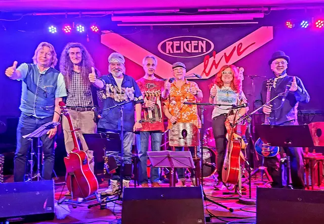 Die Leobener Band Okemah feiert ihr 45-jähriges Bestehen mit einem Konzert und der Präsentation ihres neuen Albums "Wiener Blues" im Stadttheater Leoben. | Foto: Okemah