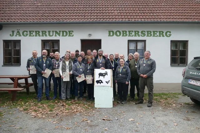 Die erfolgreichen Teilnehmer am diesjährige Silhouettenschießen | Foto: JSG Waidhofen/Thaya