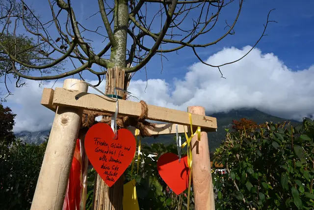 Die Linde wurde mit Botschaften gespickt. | Foto: Lucia Königer