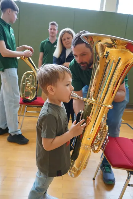 Volksschulkinder sollen für ein Instrument begeistert werden. | Foto: VS SChlierbach