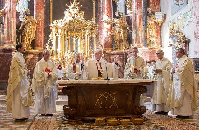 Mit der Stiftermesse kommt am Nationalfeiertag auch Bodingbauers Klangwolke in Rein zur Aufführung. | Foto: Höfler