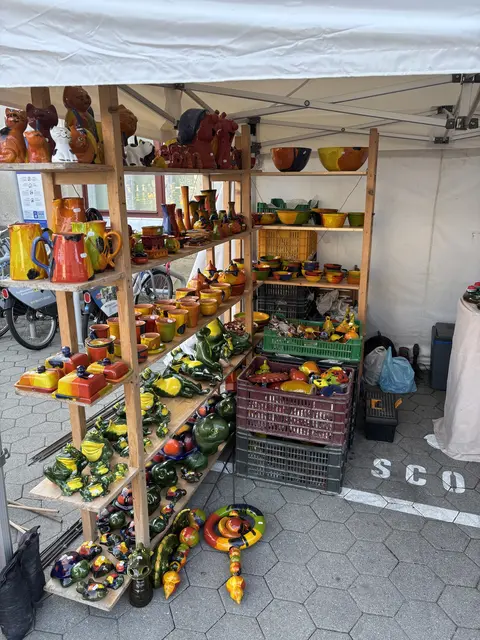 Keramik für Küche und Haushalt oder als Zierde für den Garten.  | Foto: Wolfgang Ilkerl