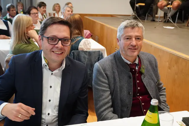 Kammeramtsdirektor Franz WIeser (li) war auch vor Ort. | Foto: Johannes Brandner
