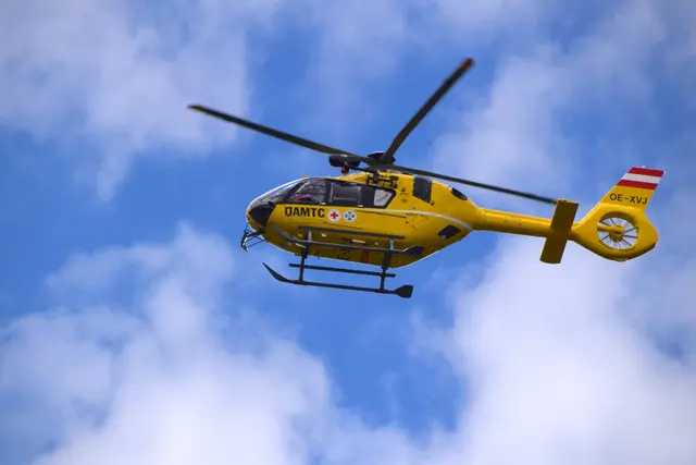 2 Personen mussten laut Polizei vom Notarzthubschraubern verflogen werden (Symbolbild) | Foto: meinbezirk.at/lungau