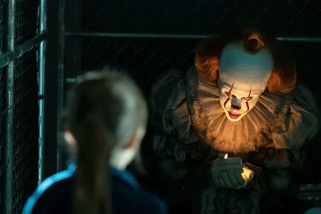 It Chapter Two (2019), mit Bill Skarsgård als Clown Pennywise. | Foto: Everett Collection / picturedesk.com