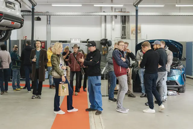 Viele Besucher beim Tag der offnen Tür. | Foto: Autohaus Fuchs