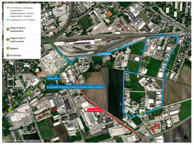 Die Sanierung ist abgeschlossen, daher gibt es keine Umleitungen mehr. | Foto: Stadtwerke Klagenfurt AG