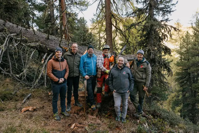 Das Blochholen ist der offizielle Start für das nächste Blochziehen in Fiss. | Foto: Manuel Pale