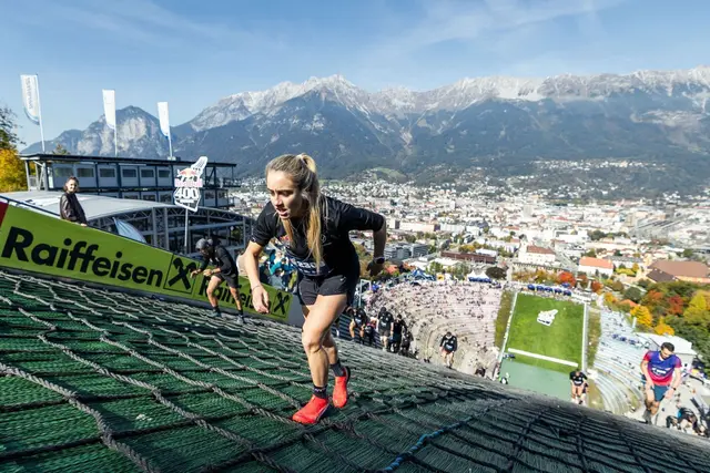 Isabell Speer setzte sich mit einer Rekordzeit von 4:13,10 Minuten vor allen Konkurrentinnen durch | Foto: Simon Rainer/Red Bull Content Pool