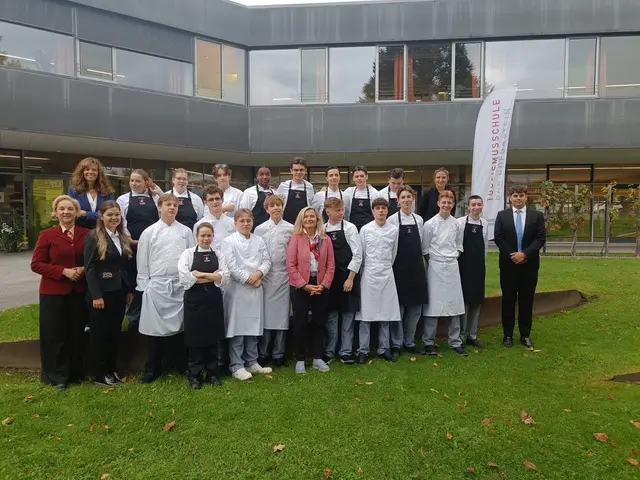 Schüler aus Belgien zu Gast in Gastein. | Foto: TS Bad Hofgastein