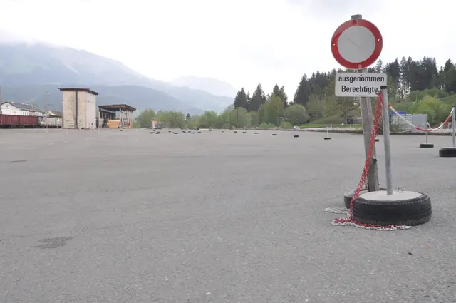 Das versiegelte Klausner-Säge-Areal in St. Johann. | Foto: Nikolaus Kogler