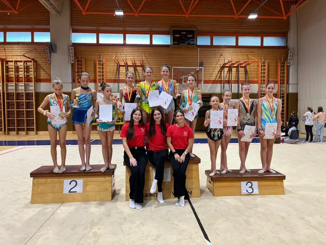 Für die Gymnastinnen der GTU Mattersburg war der Wettkampf ein voller Erfolg, sie erturnten zweimal Gold, viermal Silber, fünfmal Bronze sowie viele weitere Top-Platzierungen. | Foto: GTU Mattersburg