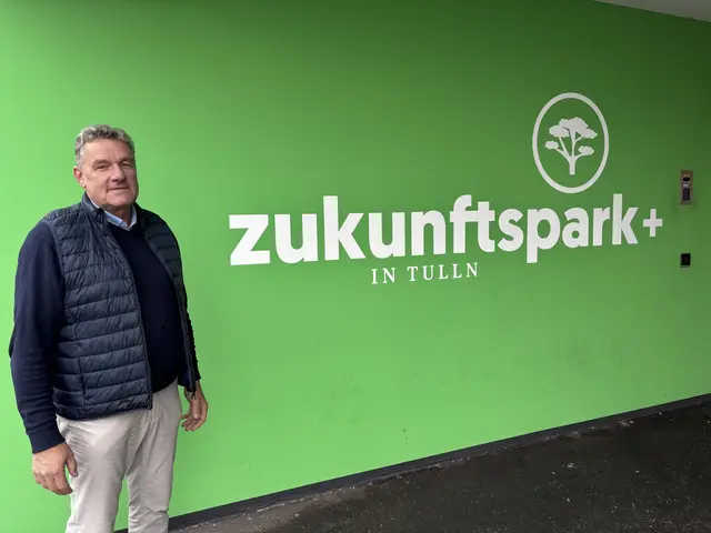 Geschäftsführer Franz Wöss freut sich über die Fertigstellung des Zukunftspark Tulln. | Foto: Pricken