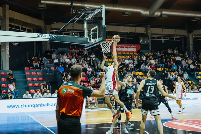 Der BC Vienna konnte sich im Auftakt zur ersten ABA League-Saison durchsetzen. Denkbar knapp mit 84:83. | Foto: CrownCapture - LeSteve
