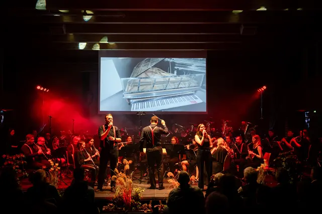 So sehen Konzerte bei der ältesten Blasmusikkapelle im Bezirk Leibnitz heute aus. | Foto: Musikkapelle Gabersdorf